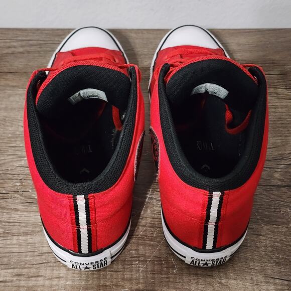 Converse Chuck Taylor All-Star High Street Men's Athletic Shoes Size 11 Red - Picture 8 of 9